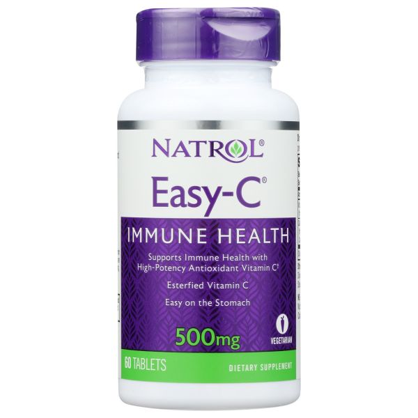 NATROL: Immune Vitamin C 500Mg, 60 tb