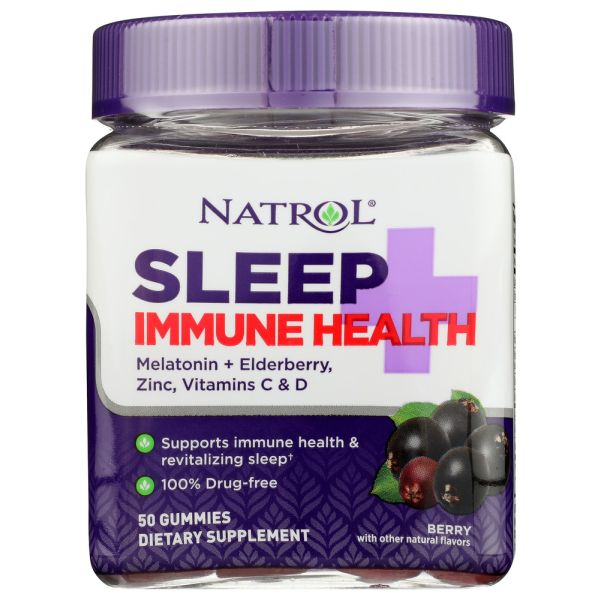 NATROL: Sleep Immune Gummy, 50 pc