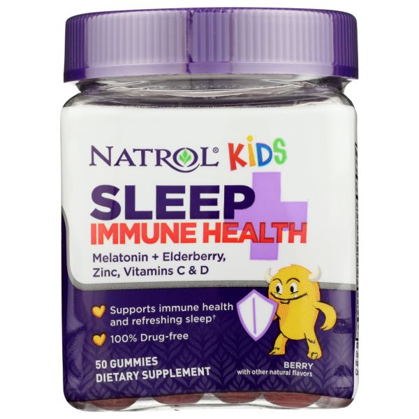 NATROL: Kids Sleep Immune Gummy, 50 pc