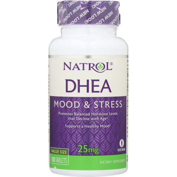 NATROL: Dhea 25 mg, 180 tb