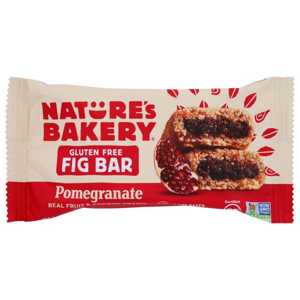NATURES BAKERY: Bar Fig Gf Pomgrnte, 2 oz