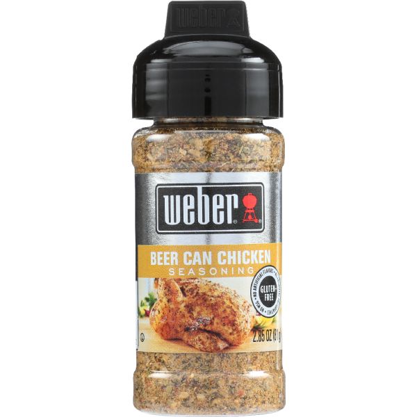 WEBER: Ssnng Chkn Beer Can, 2.85 oz