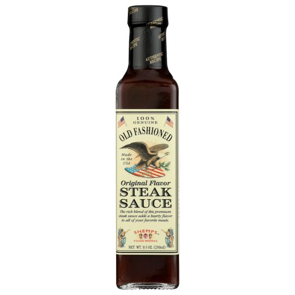 SHEMPS OLD FASHIONED: Original Steak Sauce, 9.5 oz