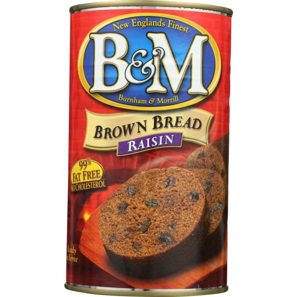 B & M: Bread Brown Raisin, 16 oz