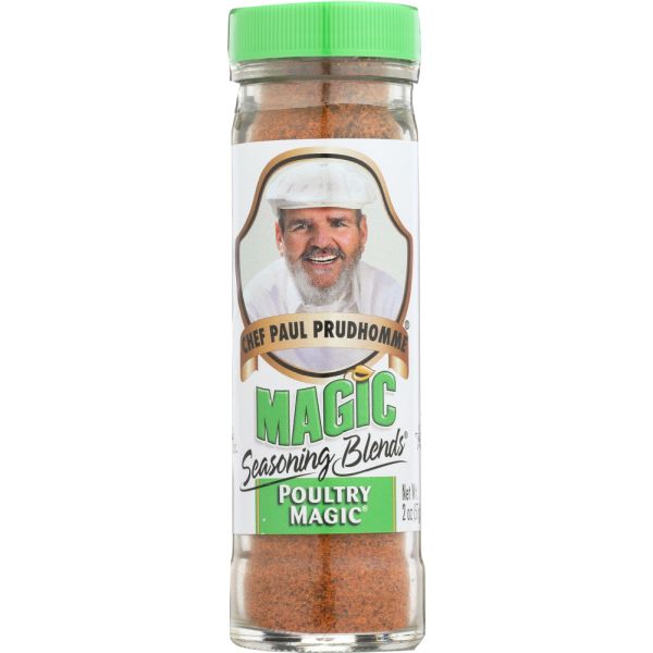 CHEF PAUL PRUDHOMME'S: Magic Seasoning Blends Poultry Magic, 2 Oz