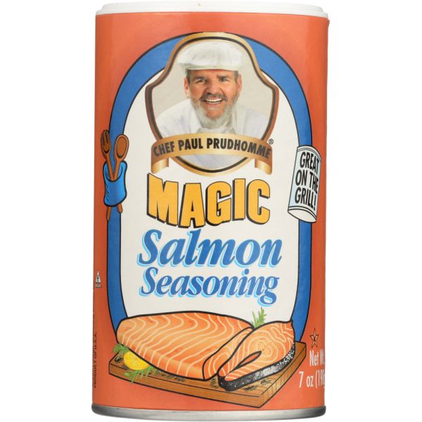 CHEF PAUL PRUDHOMME'S: Magic Salmon Seasoning, 7 Oz