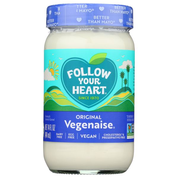 FOLLOW YOUR HEART: Vegenaise Original, 16 oz