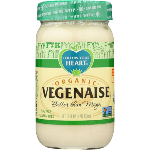 FOLLOW YOUR HEART: Organic Vegenaise, 16 oz