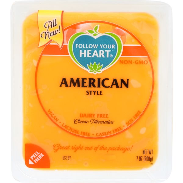 FOLLOW YOUR HEART: American Style Cheese Alternative, 7 oz