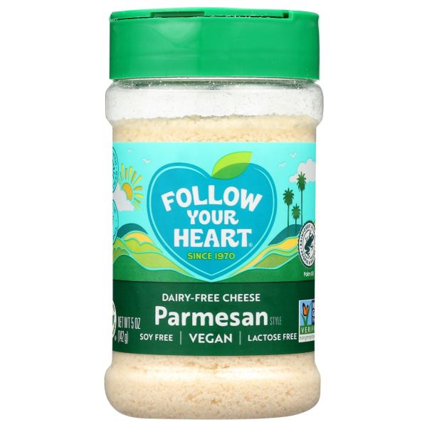 FOLLOW YOUR HEART: Parmesan Grated Style, 5 oz