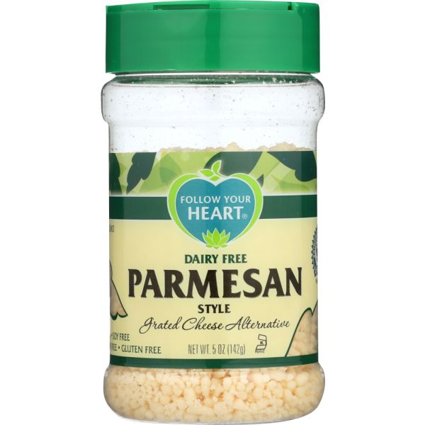 FOLLOW YOUR HEART: Parmesan Grated Style, 5 oz