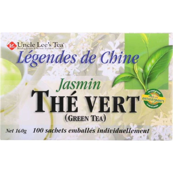 Uncle Lees Legends of China Jasmin Green Tea, 100 Bg