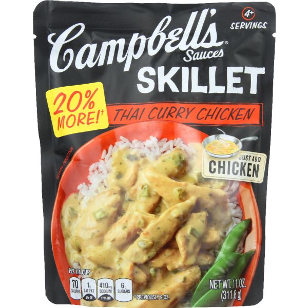 CAMPBELLS: Thai Curry Chicken Sauce, 11 oz