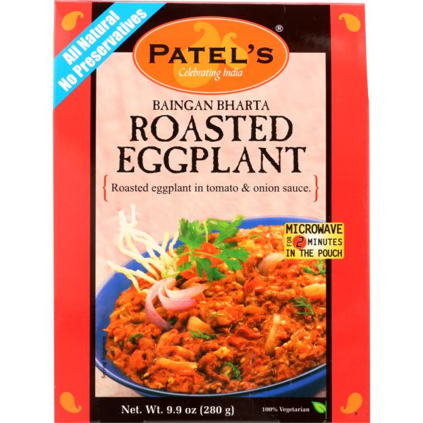PATEL: Baingan Bharta Roasted Eggplant, 9.9 oz