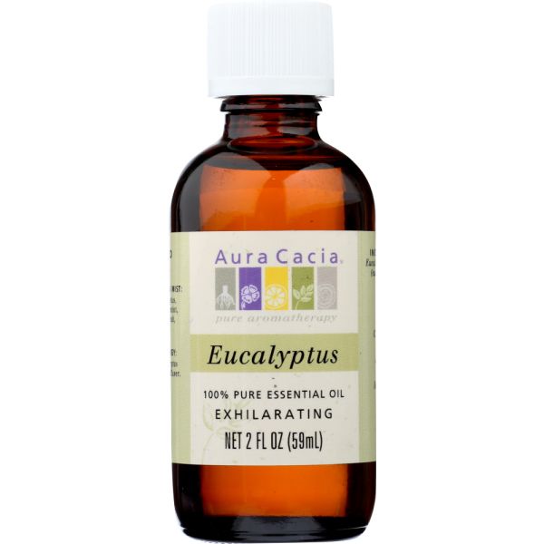 AURA CACIA: 100% Pure Essential Oil Eucalyptus, 2 Oz