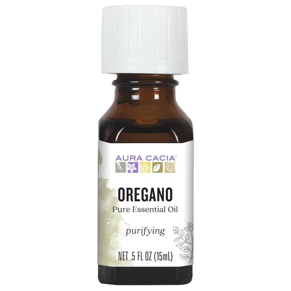 AURA CACIA: Oil Essential Oregano, 0.5 oz