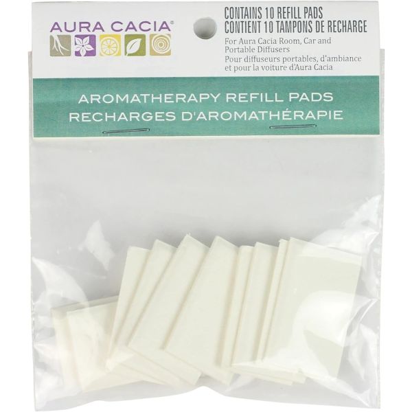 Aura Cacia Aromatherapy Diffuser Refill Pads, 10 Refill Pads