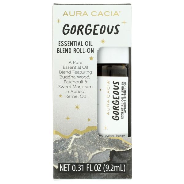 AURA CACIA: Gorgeous Elevated Body Roll-On, 0.31 fo
