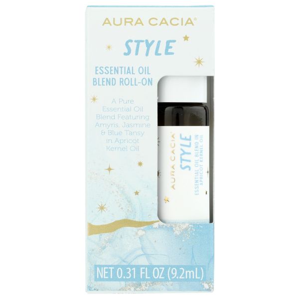 AURA CACIA: Style Elevated Body Roll-On, 0.31 fo