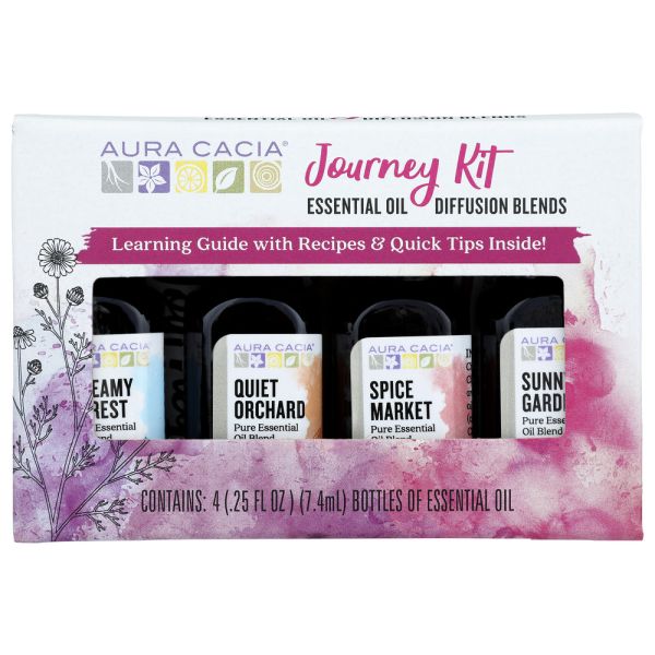 AURA CACIA: Journey To Diffusion Kit Essential Oil, 1 fo
