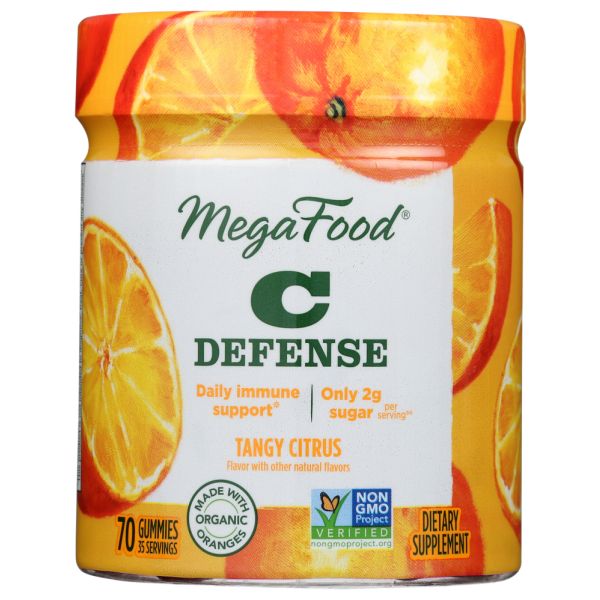 MEGAFOOD: Vitamin C Defense Gummy, 70 pc