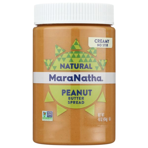 MARANATHA: No Stir Peanut Butter Creamy, 16 oz