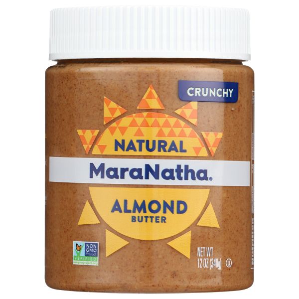 MARANATHA: No Stir Almond Butter Crunchy, 12 oz