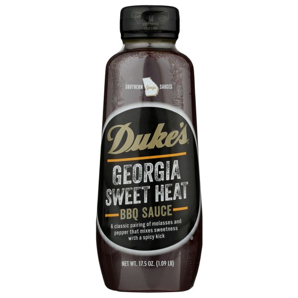 DUKES: Georgia Sweet Heat Bbq Sauce, 17.5 oz