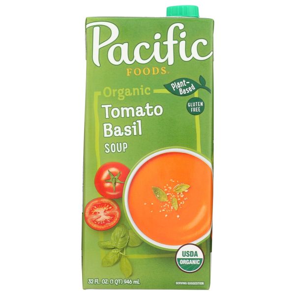 PACIFIC FOODS: Creamy Tomato Basil Soup, 32 oz