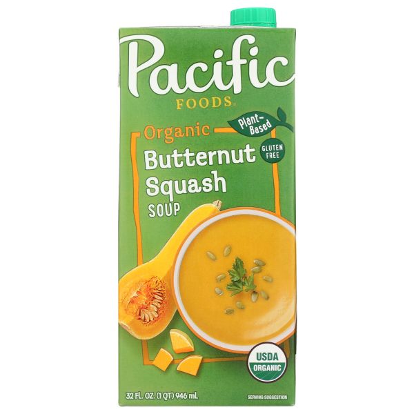 PACIFIC FOODS: Organic Creamy Butternut Squash Soup, 32 oz