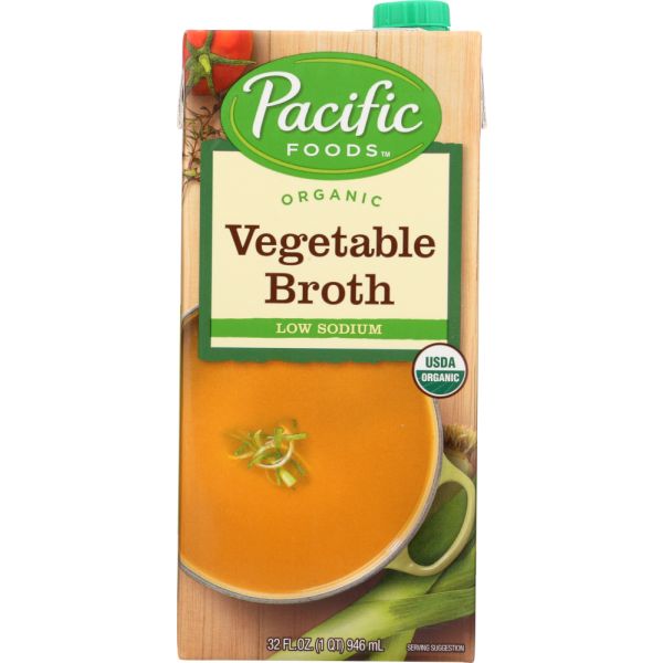 PACIFIC FOODS: Organic Vegetable Broth, 32 oz