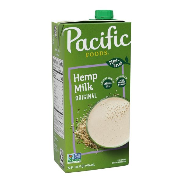 PACIFIC FOODS: Hemp Milk Original, 32 oz