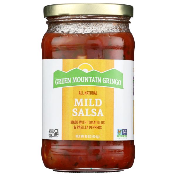 GREEN MOUNTAIN GRINGO: Mild Salsa, 16 Oz