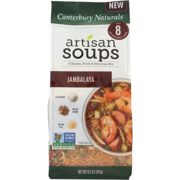 CANTERBURY NATURALS: Jambalaya Soup, 8.5 oz