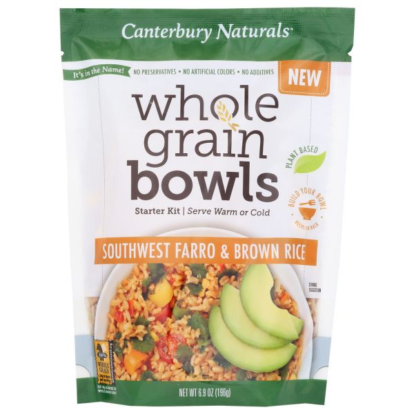 CANTERBURY NATURALS: Southwest Farro & Brown Rice Whole Grain Bowls, 6.9 oz