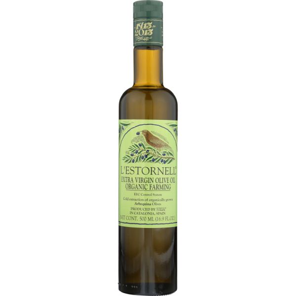 L ESTORNELL: Extra-Virgin Olive Oil Organic, 500 ml