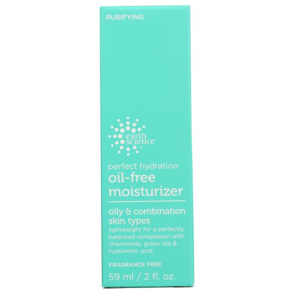 EARTH SCIENCE: Perfect Hydration Oil Free Moisturizer, 2 oz