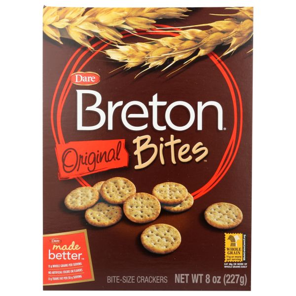 DARE: Breton Original Bites Crackers, 8 oz