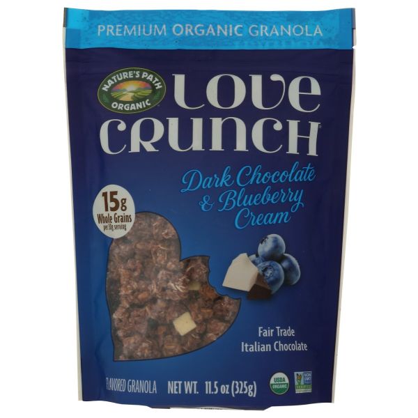 NATURES PATH: Love Crunch Organic Blueberry Cream Granola, 11.5 oz