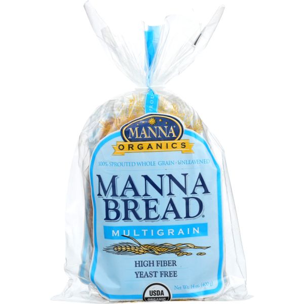 MANNA ORGANICS: Manna Bread Multigrain, 14 oz