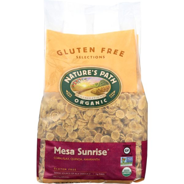 NATURES PATH: Mesa Sunrise Flakes Cereal Organic Eco Pac, 26.4 oz