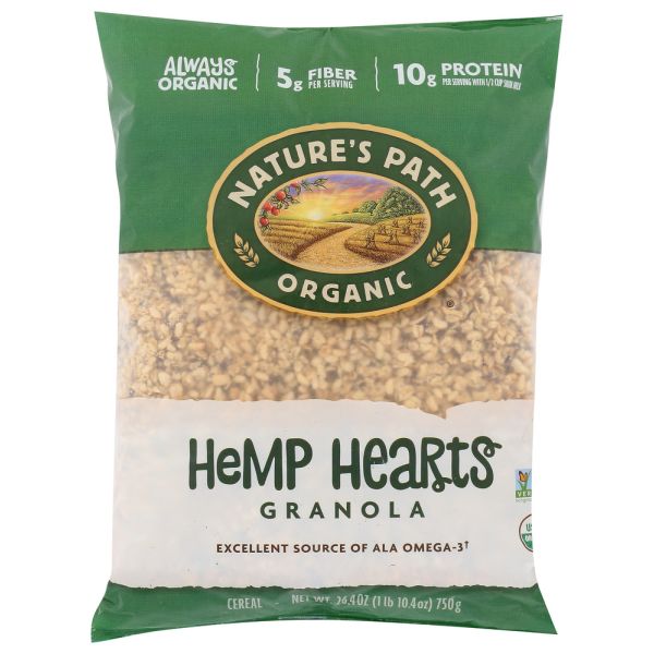 NATURES PATH: Organic Hemp Hearts Granola Eco Pack, 26.4 oz