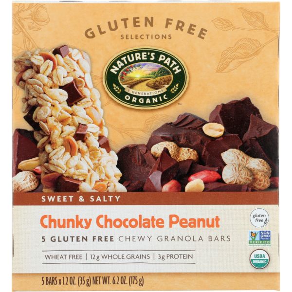 Nugo Slim Crunchy Peanut Butter Bar Gluten, Dairy, Nut & Soy Free, Kosher, 6 Counts, 1.59 Oz