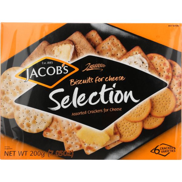 JACOBS: Biscuit For Cheese, 7.05 oz