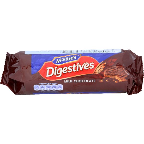 MCVITIES: Digestive Milk Chocolate, 10.5 oz
