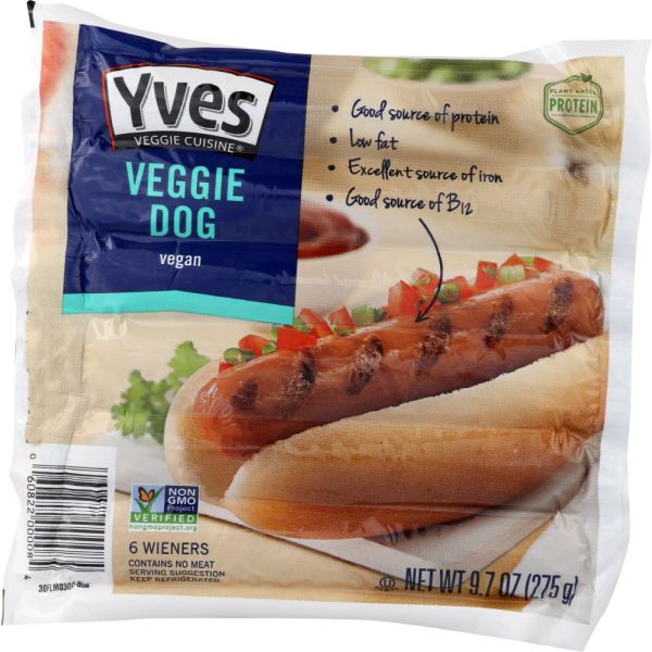 YVES VEGGIE CUISINE: Veggie Dog, 9.70 oz