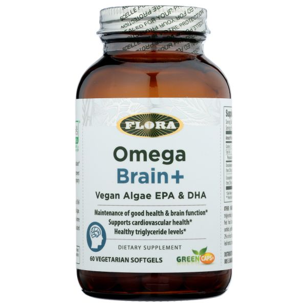 FLORA HEALTH: Omega Brain Plus, 60 cp