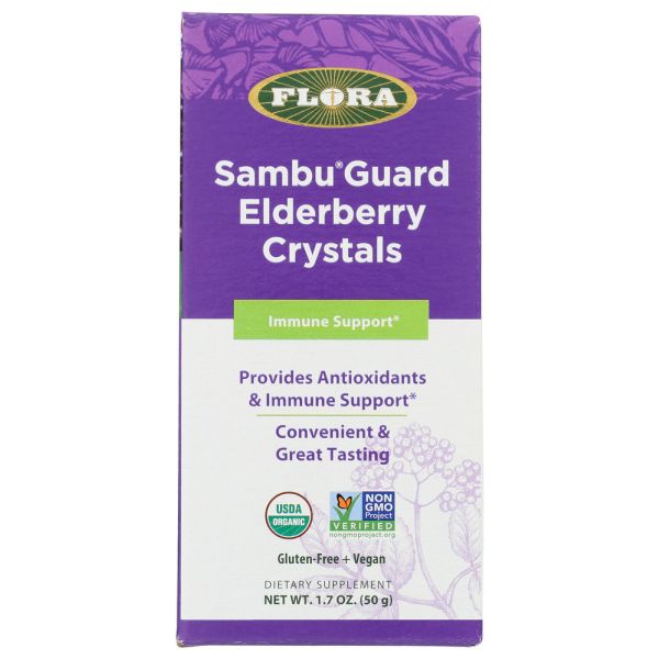 FLORA HEALTH: Sambu Guard Elderberry Crystals, 1.7 oz