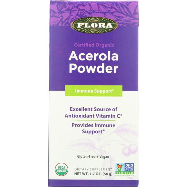FLORA HEALTH: Acerola Powder, 1.7 oz