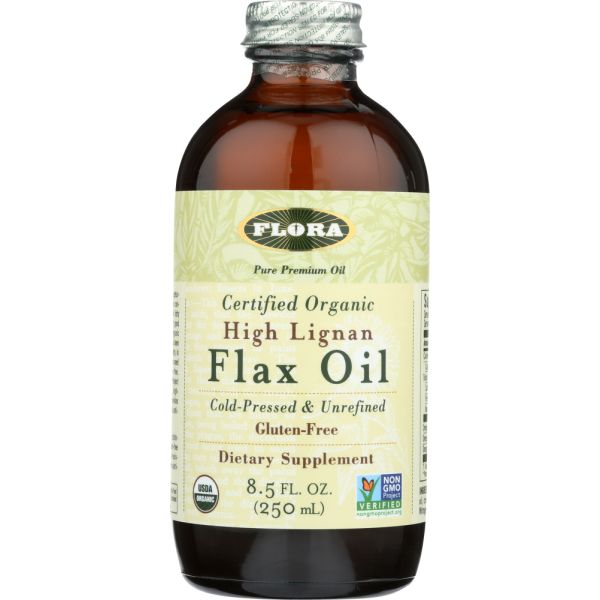 FLORA HEALTH: High Lignan Flax Oil, 8.5 fo